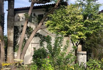 The exterior of a Miami Beach house that will undergo renovation.