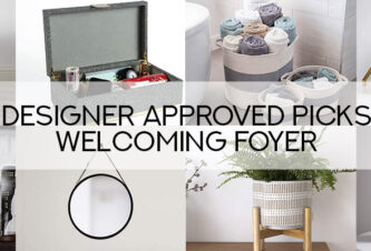Designer-approved  Amazon finds for a welcoming foyer. 