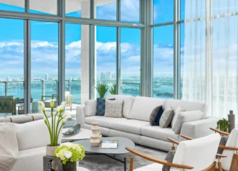 Biscayne Beach Condo Interior Staging Project