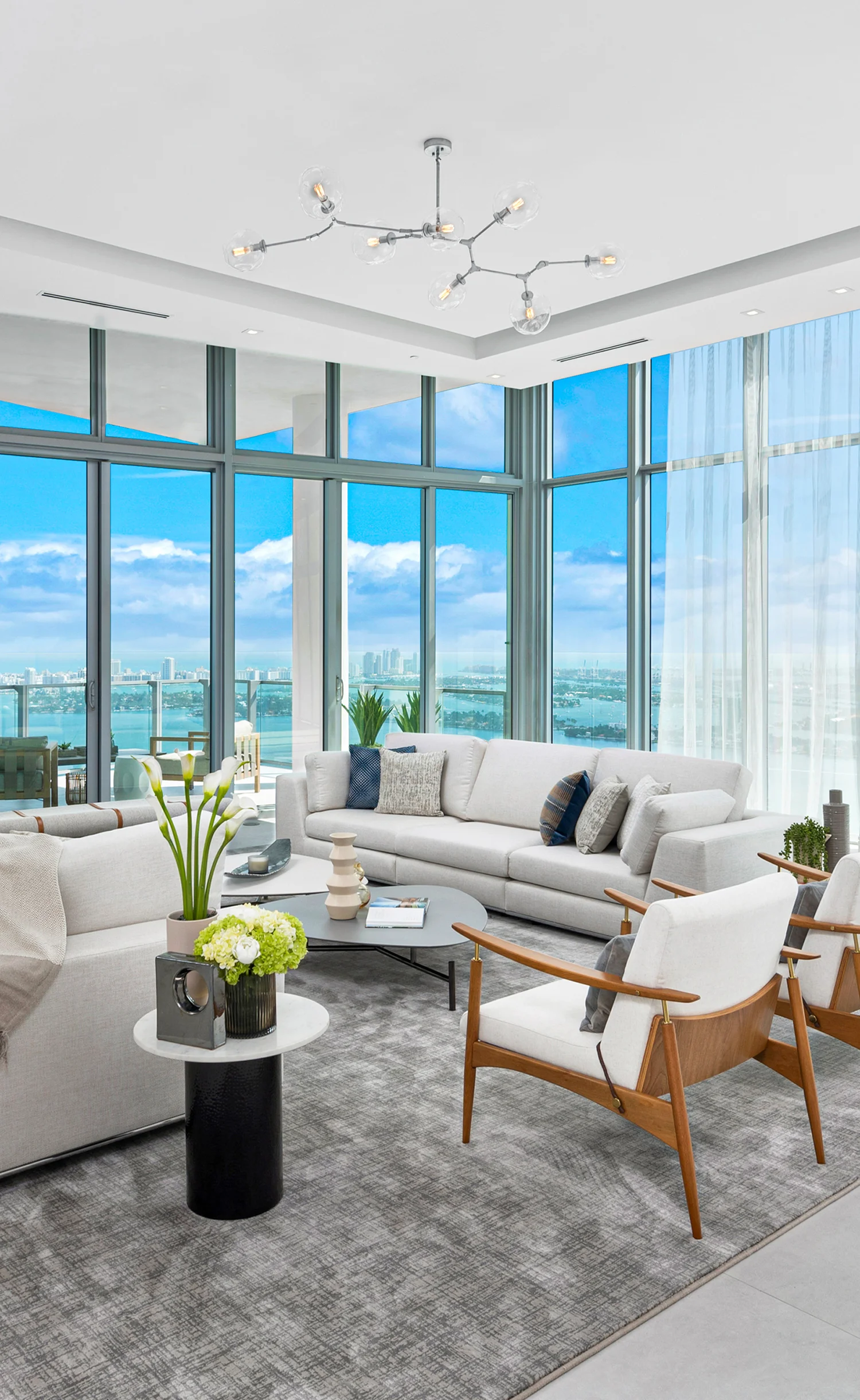 Biscayne Beach Condo Interior Staging Project