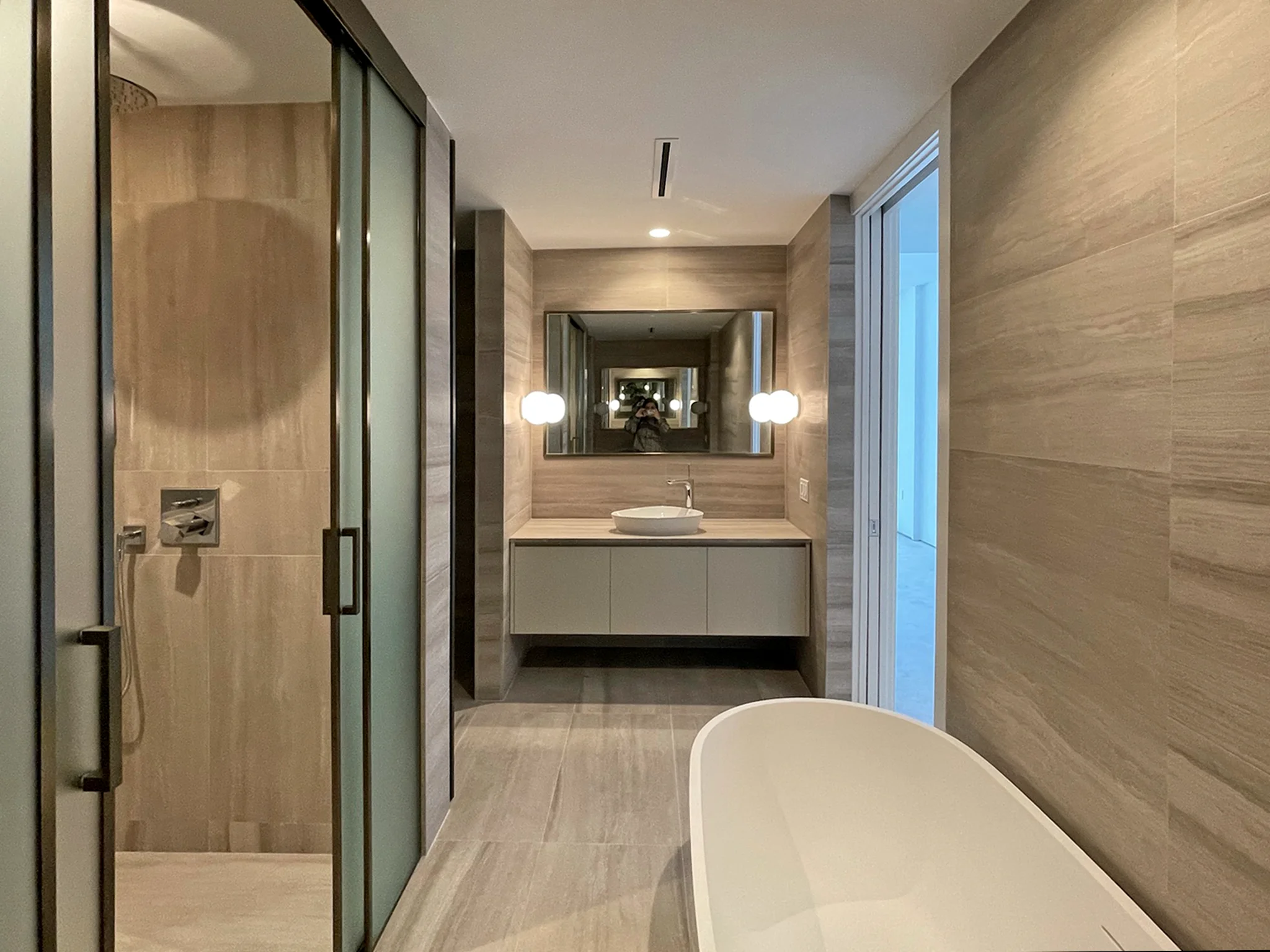 Master Bathroom Design Before Interior Designs by DKOR Interiors