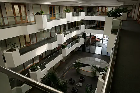 Existing Conditions of an Office Building Space before Commercial Interiors Work