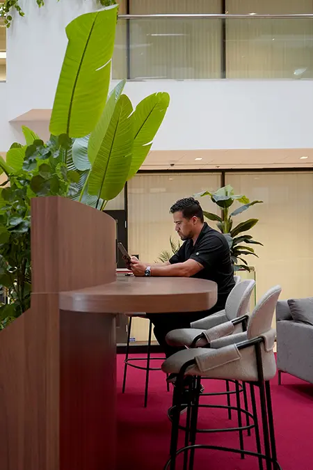 Lounge Area Design in a Commercial space for Social Interactions in Boca Raton, FL