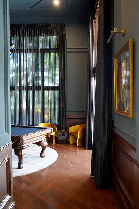 Billiard Room Design Idea by Miami Interior Designers