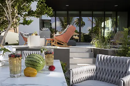 Outdoor Living Spaces in a Fort Lauderdale Home