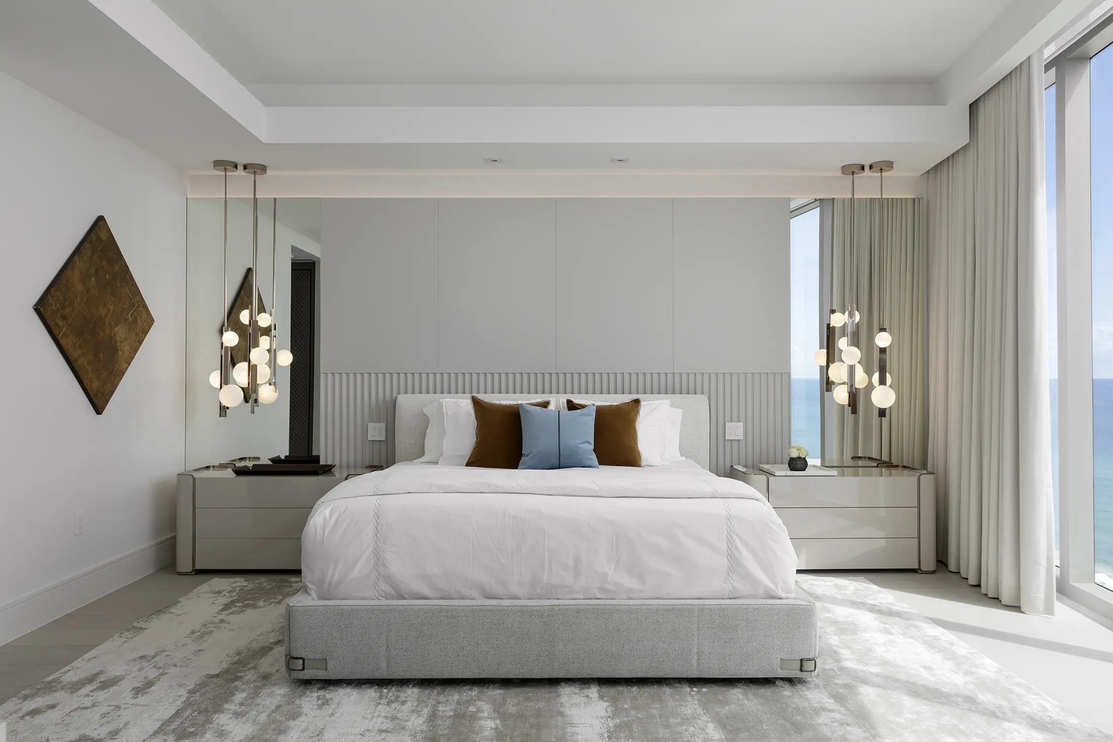 Miami Interior Designers Design Luxury Condo at Aqualina in Sunny Isles