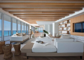 Diseño interior personalizado del ático de Fort Lauderdale Beach en Auberge Beach Residences