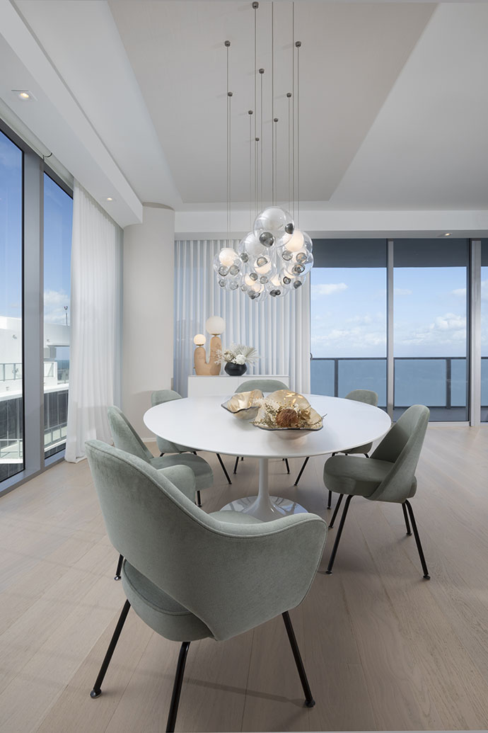 DKOR Interiors project at Auberge Beach Residences – beachfront condo design in Fort Lauderdale
