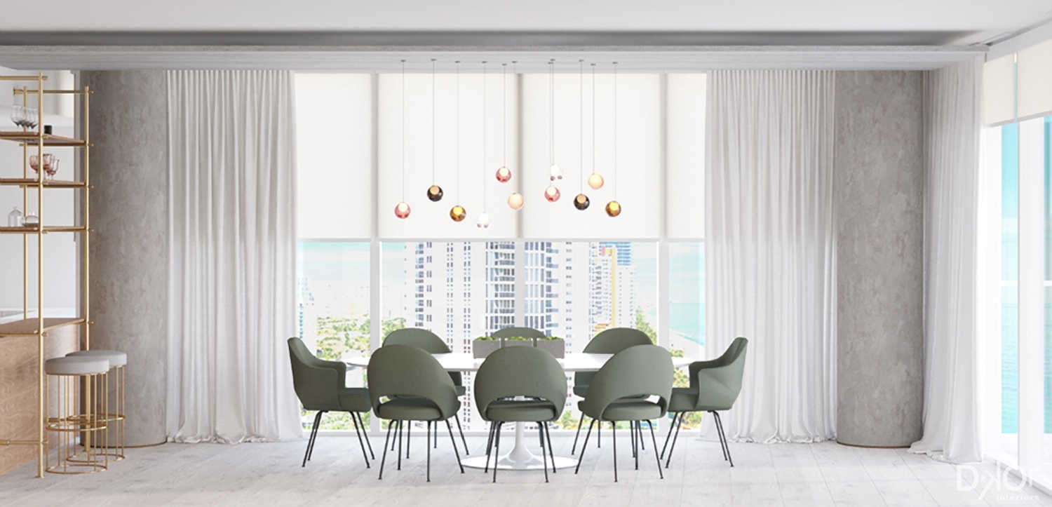 Auberge Beach Residences project by Fort Lauderdale interior designers DKOR Interiors