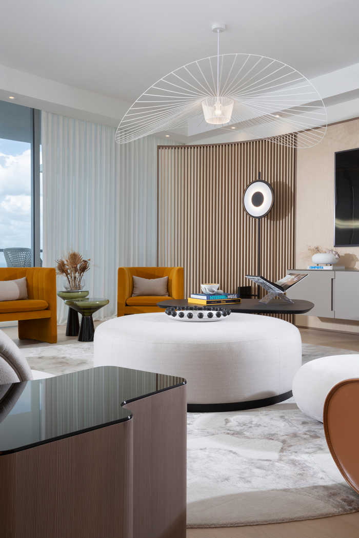Auberge Beach Residences condo designed by DKOR Interiors in Fort Lauderdale, Florida