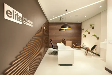 Health Center Office Space Design by Commercial Design Firm