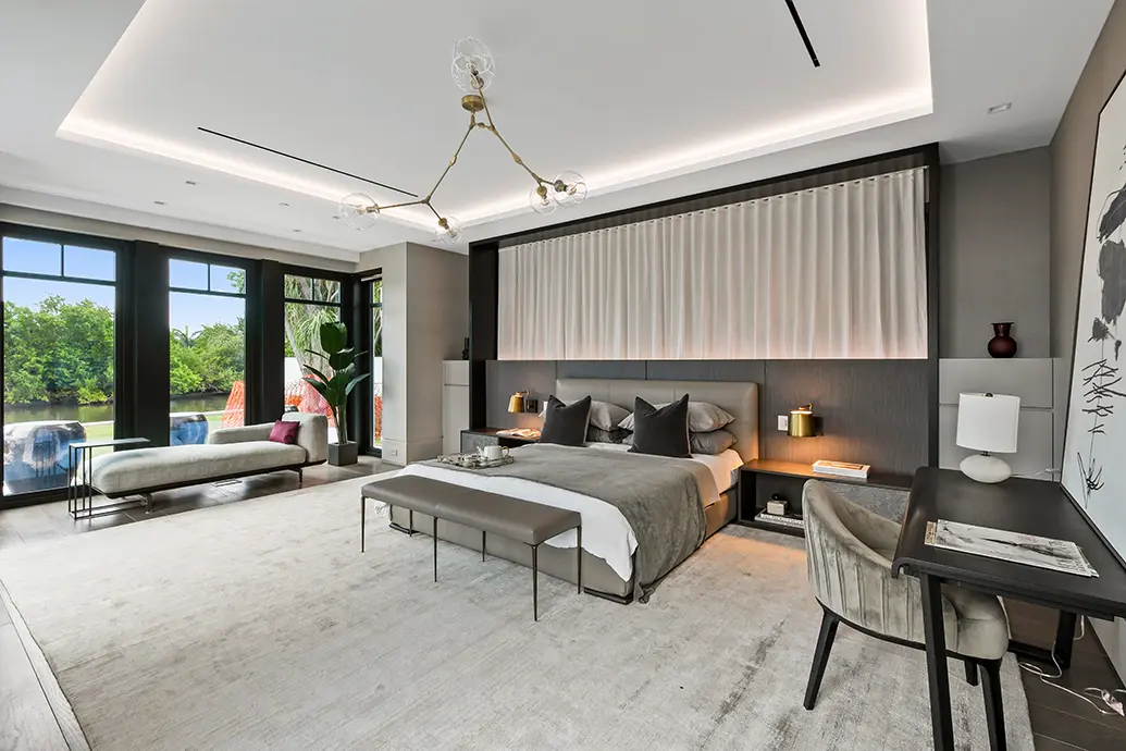 Los diseñadores de interiores de Palm Beach se inspiran en sus impresionantes dormitorios