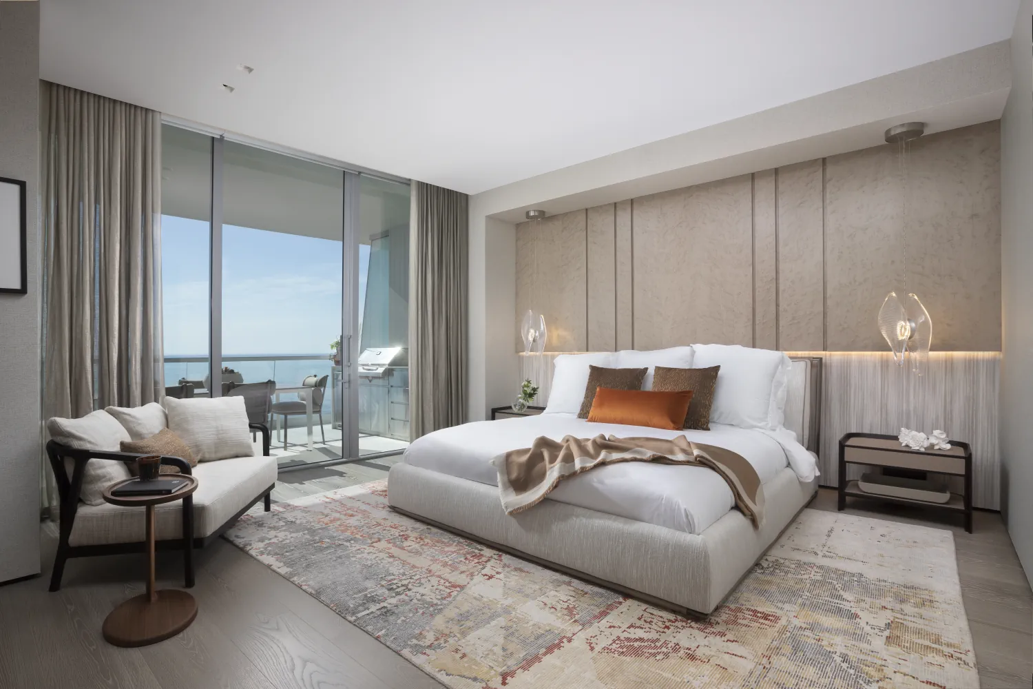 Sunny Isles condo with custom interior design by top interior designers