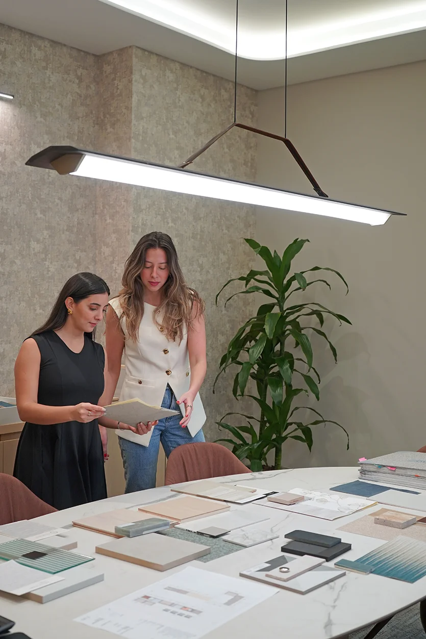 Interior Designers in Miami Working at Their Studio