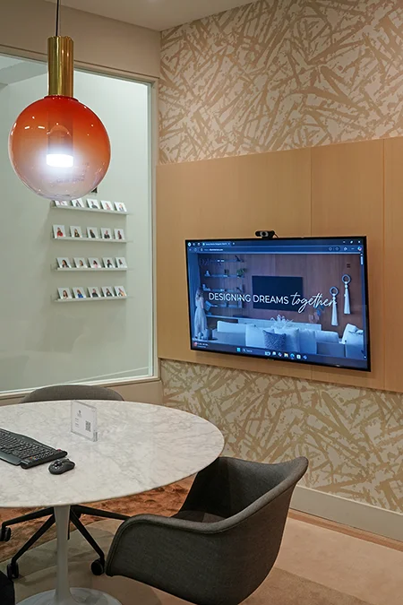 Phone Booth in a Creative Interior Design Studio in Miami