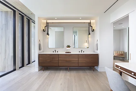 Modern Industrial Bathroom Design by Best Interior Designers in Fort Lauderdale, Florida