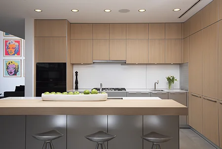 Creative Kitchen Design in Oceanfront Residence