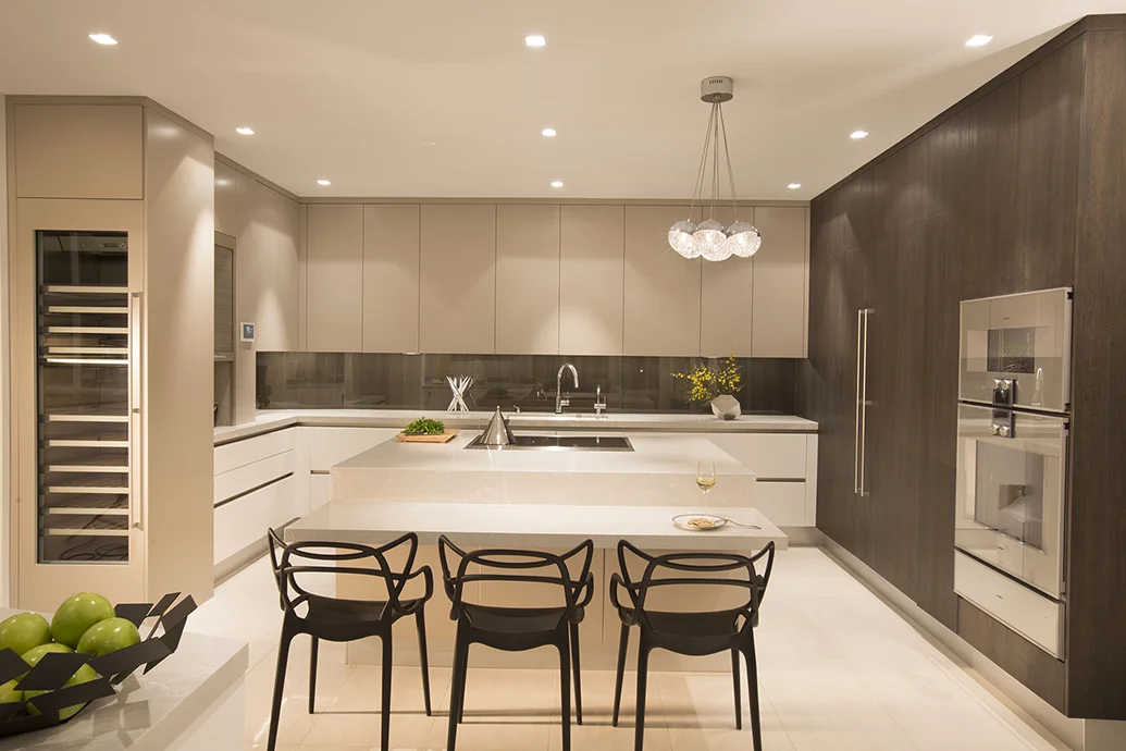 Moody Kitchen Designed by Miami Interior Designers