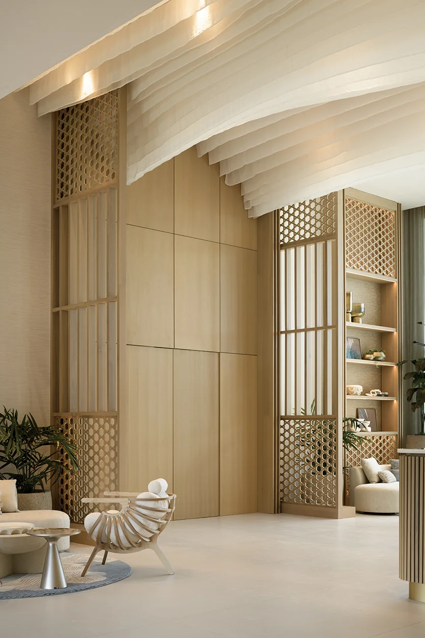 Commercial Interior Design for a Residential Lobby in a Florida Building