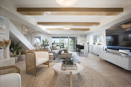 Casa de vacaciones diseñada por DKOR Interiors