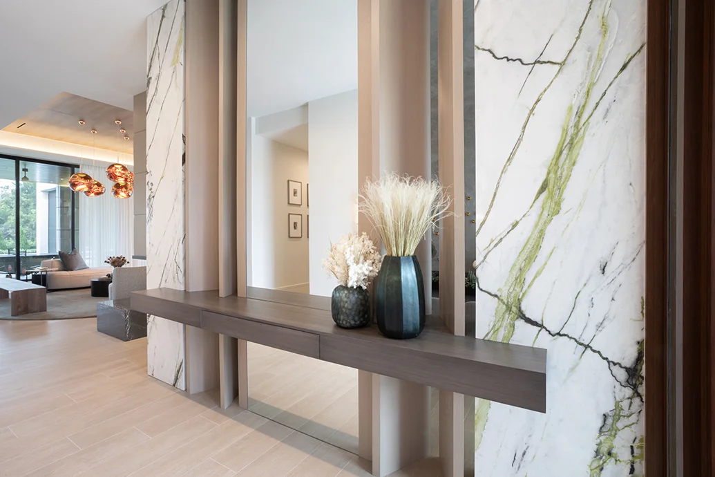 Stylish foyer design inspiration by Palm Beach interior design experts