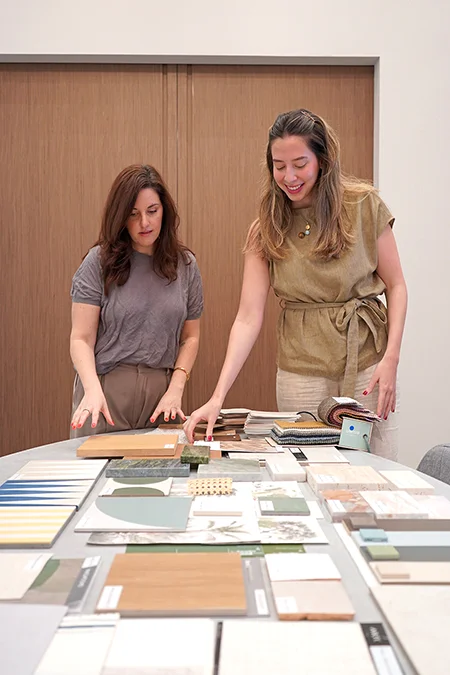 Best Interior Designer in Miami Working on Material Selections