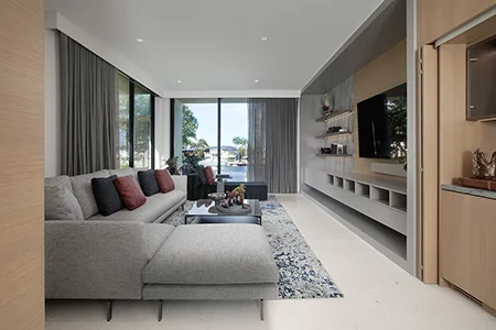 Hillsboro Beach oceanfront property designed by professional Miami design team