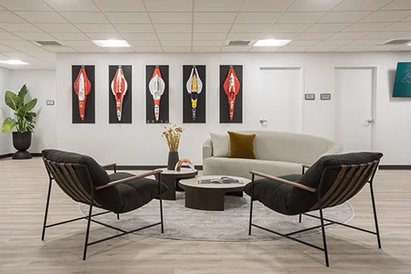 Florida commercial office interior design services by DKOR Interiors