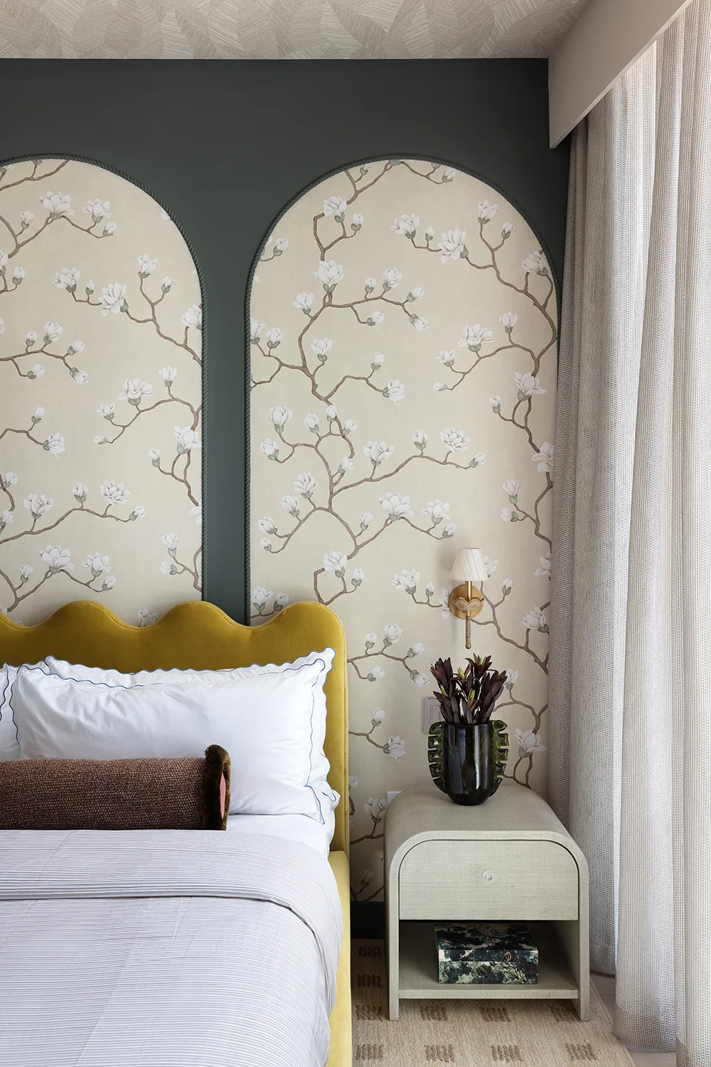 Creative bedroom interior at Pier 66 Fort Lauderdale Bold Residence