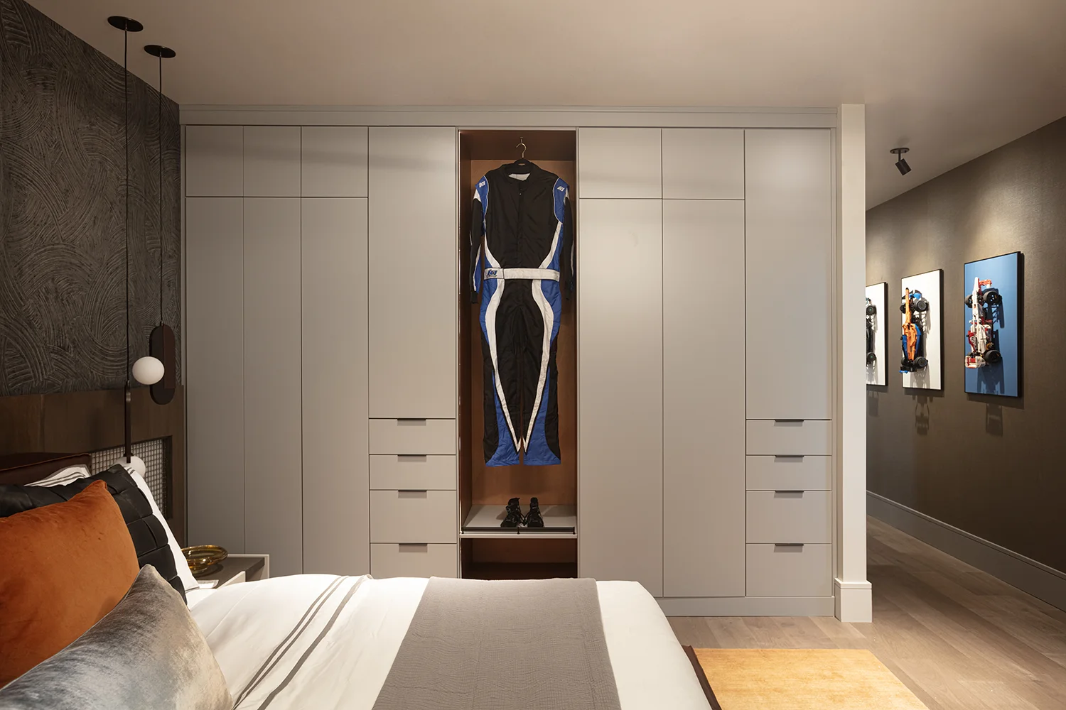 Primary Bedroom Design Ideas in a Nevada Racetrack Home