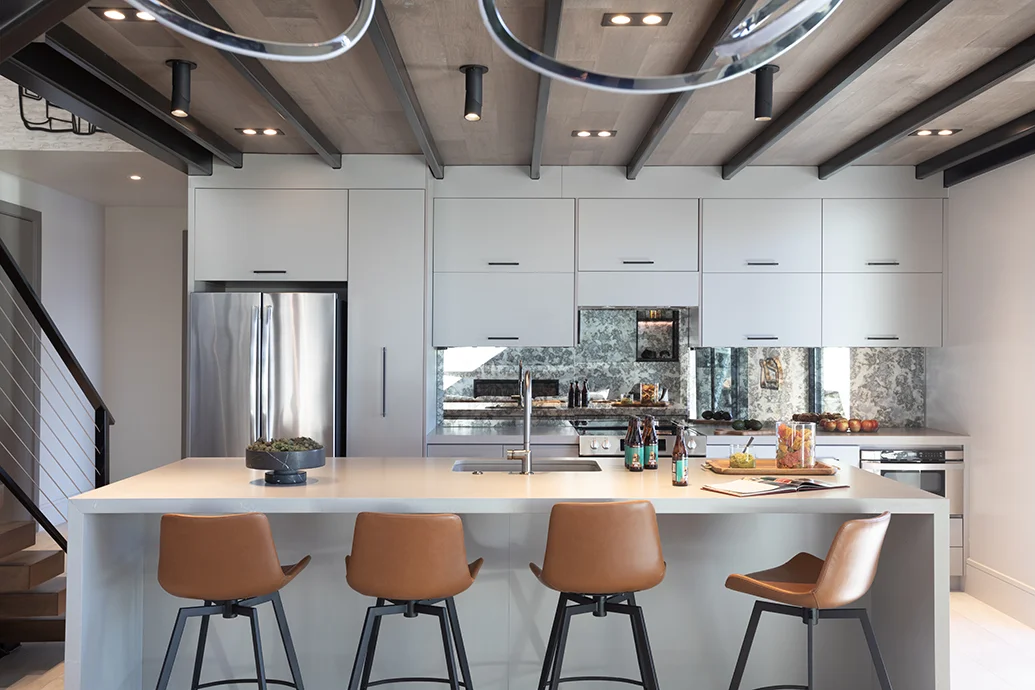 High-End Interior Design in a Nevada Racetrack Home