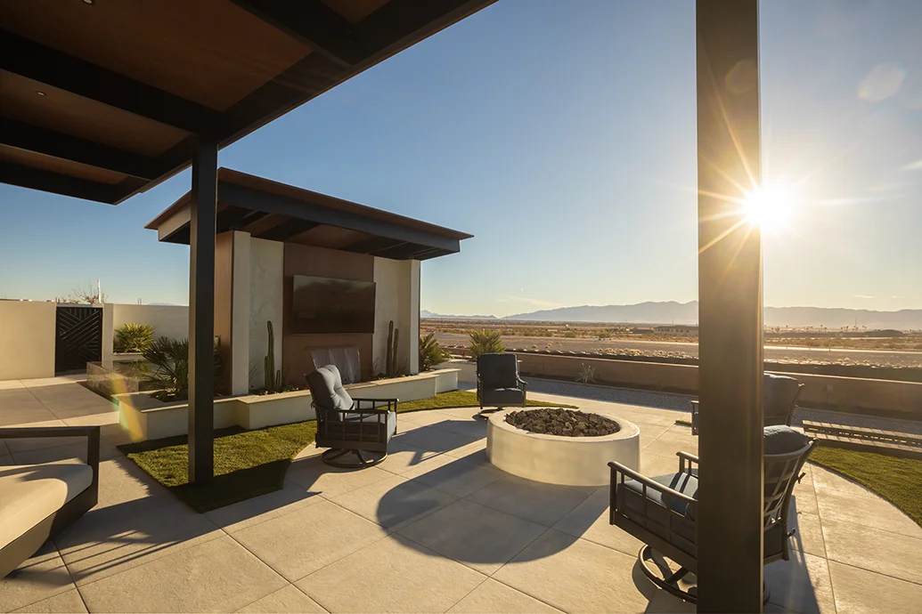 Interior Design of a Nevada Luxury Racetrack Home