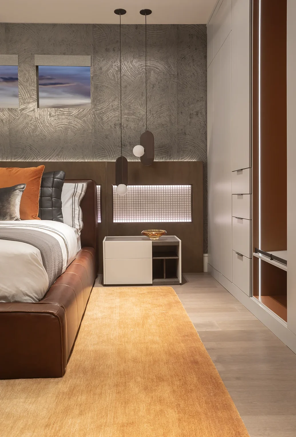 Primary Suite Interior in a Nevada Racetrack Home