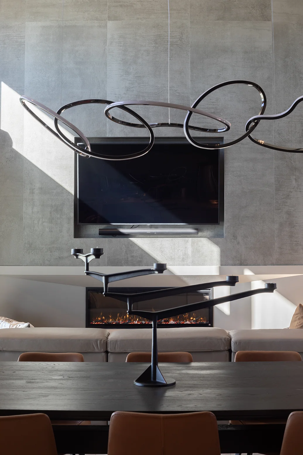 Interior Design of a Nevada Luxury Racetrack Home