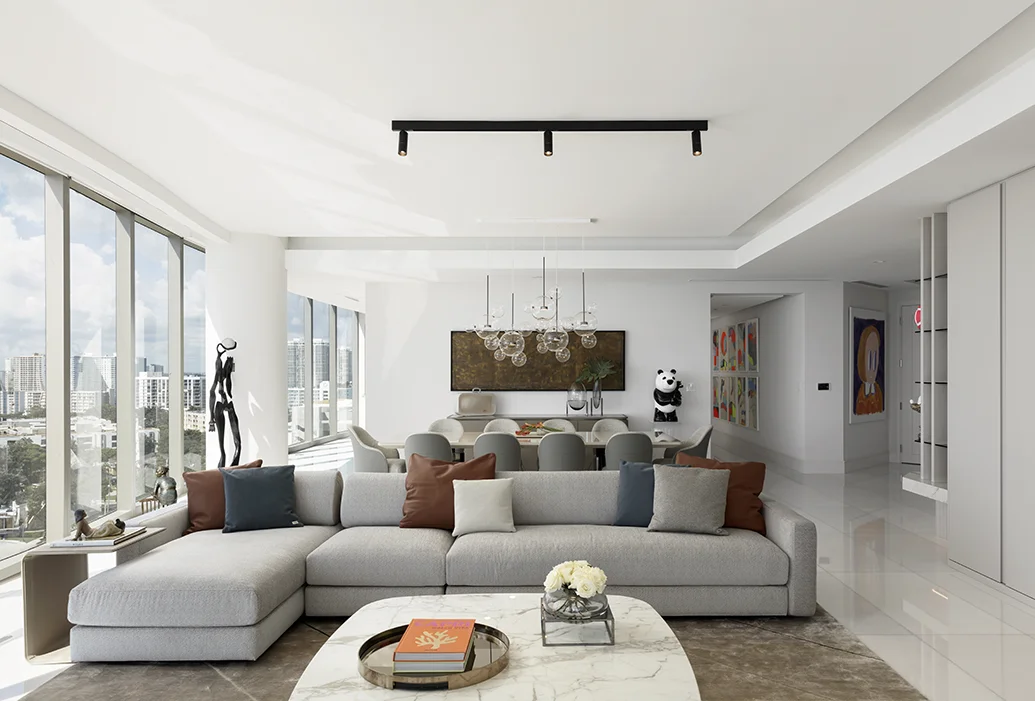 Luxury interior design for art collector homes