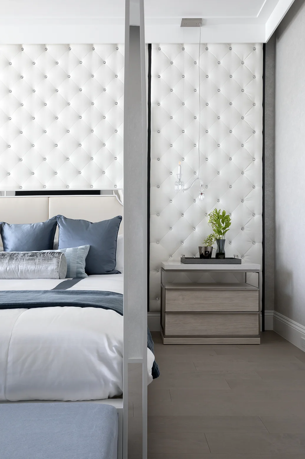 High-end transitional interior design in Boca Raton Florida home