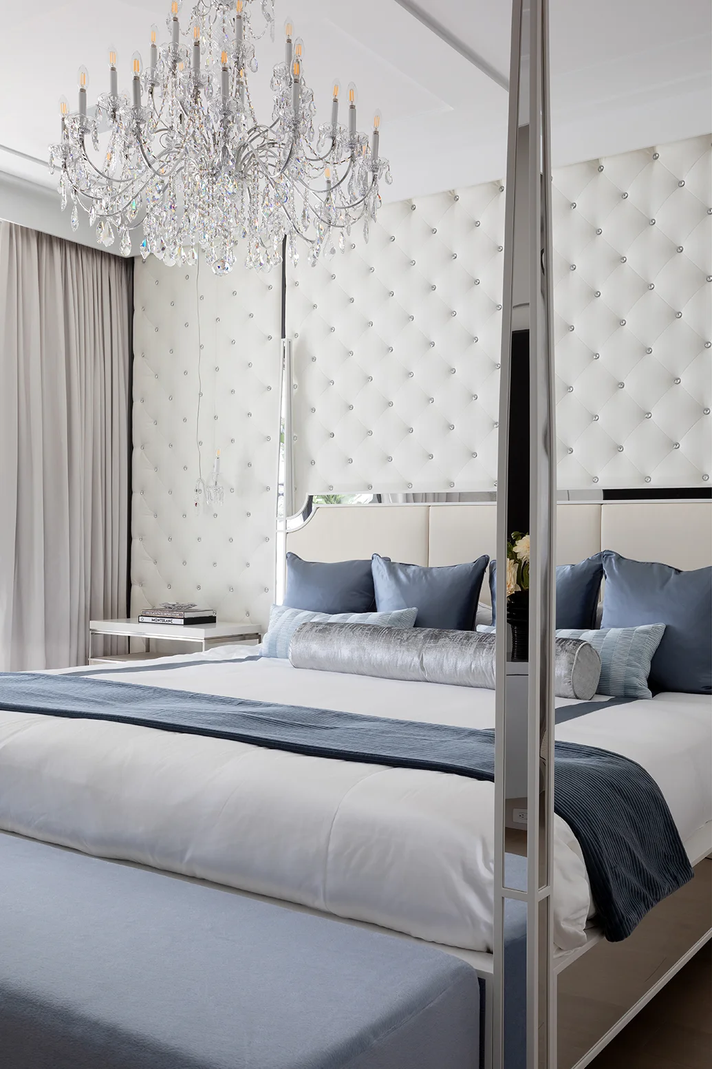 Luxury transitional interior in Boca Raton residence by DKOR Interiors