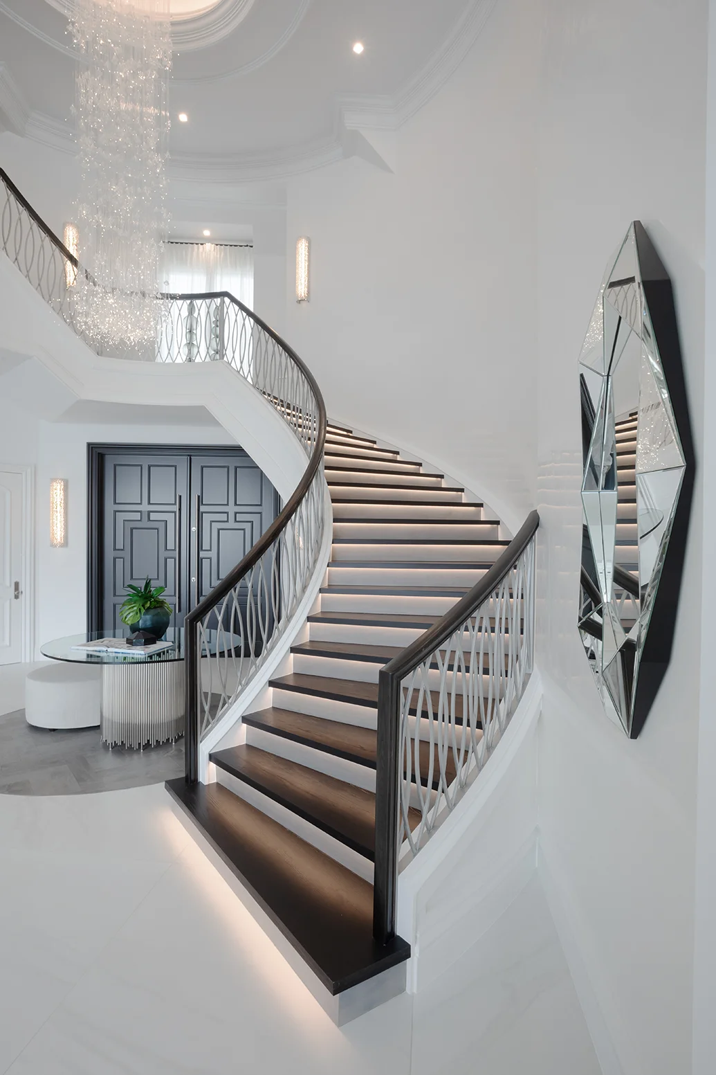 High-end residential interior by interior designers in Boca Raton
