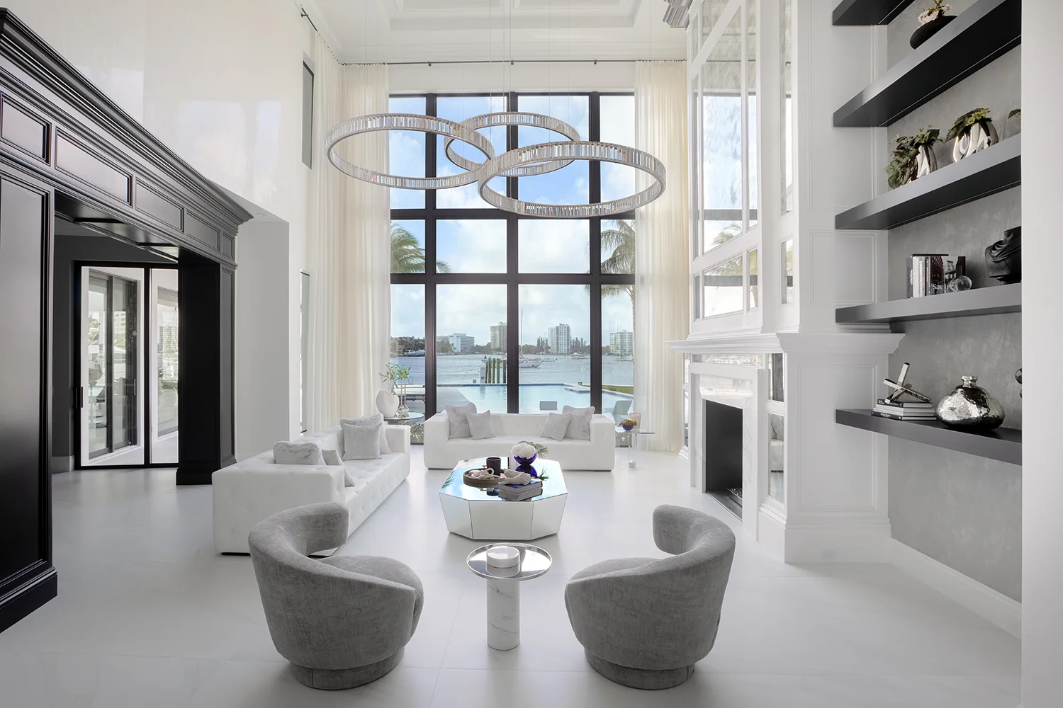 Designer home interiors by interior designers in Boca Raton Florida