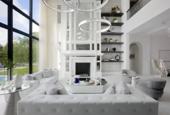 Boca Raton Interiors with Transitional Style by DKOR Interiors