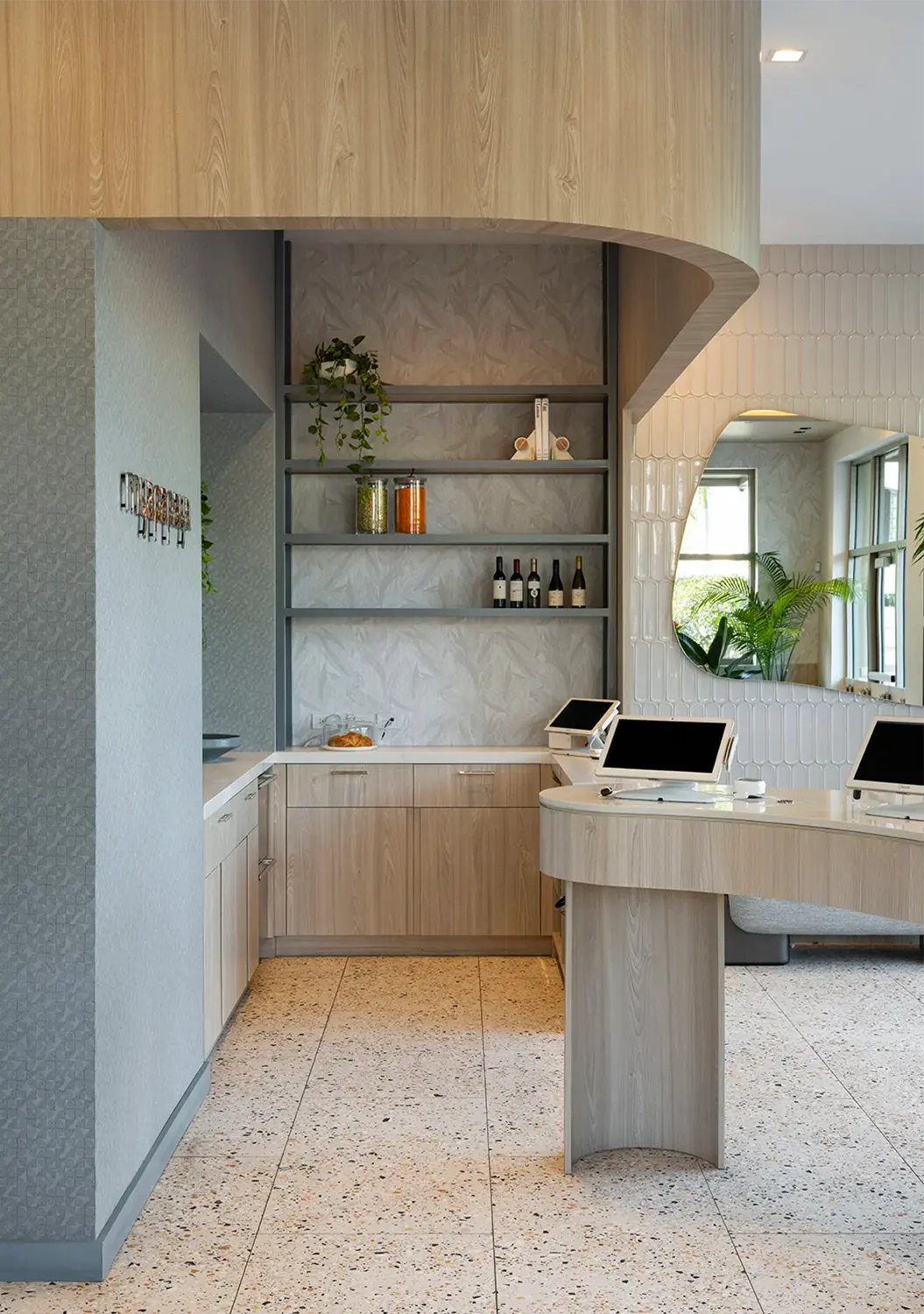 Healthy Food Restaurant Interior Design After