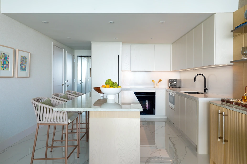luxury condo kitchen renovation Downtown Miami